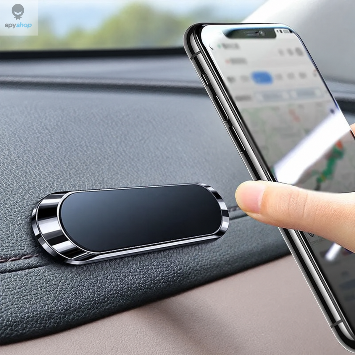 Mini Magnetic Car Phone Holder for a Cleaner, Safer Dash