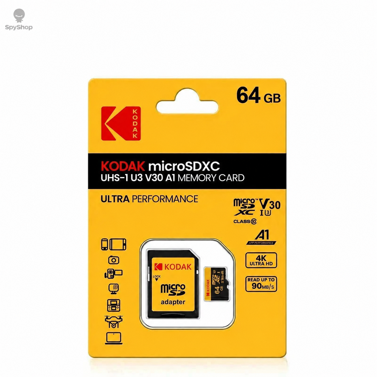 KODAK Micro SD Card for Fast, Dependable Device Storage
