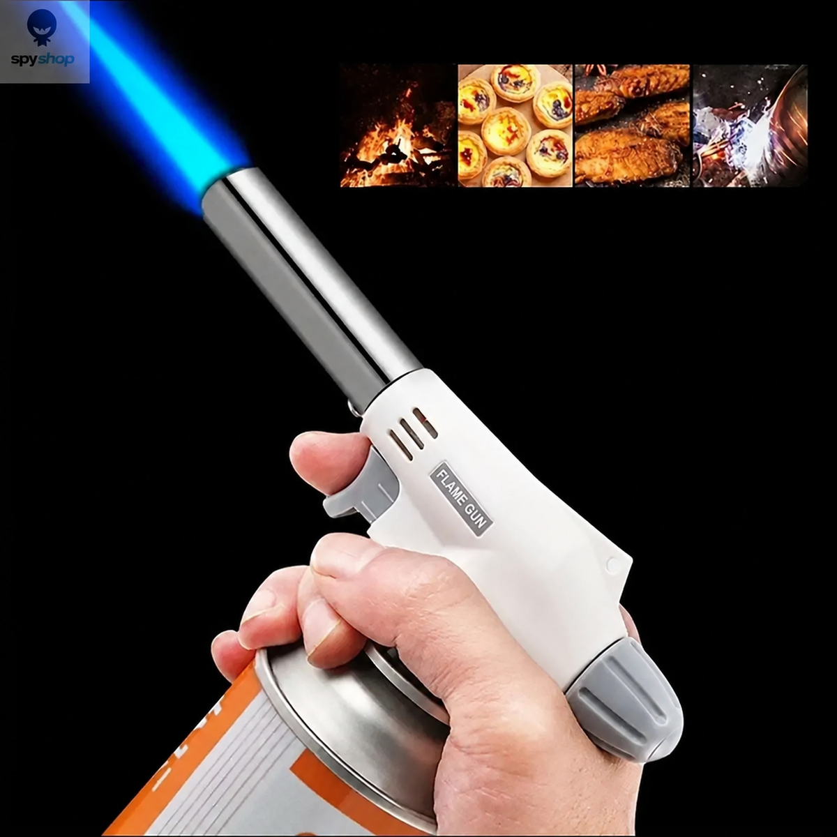 Camping Gas Torch for Outdoor Cooking, Searing, and Tasks