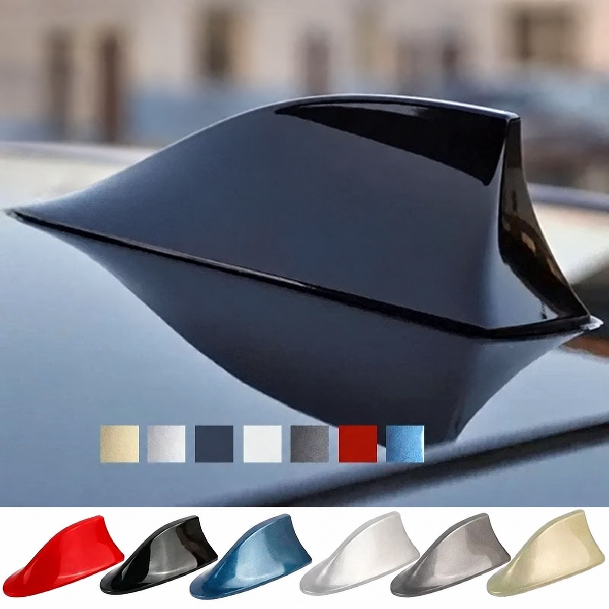Shark Fin Car Antenna FM/AM Signal Booster Upgrade