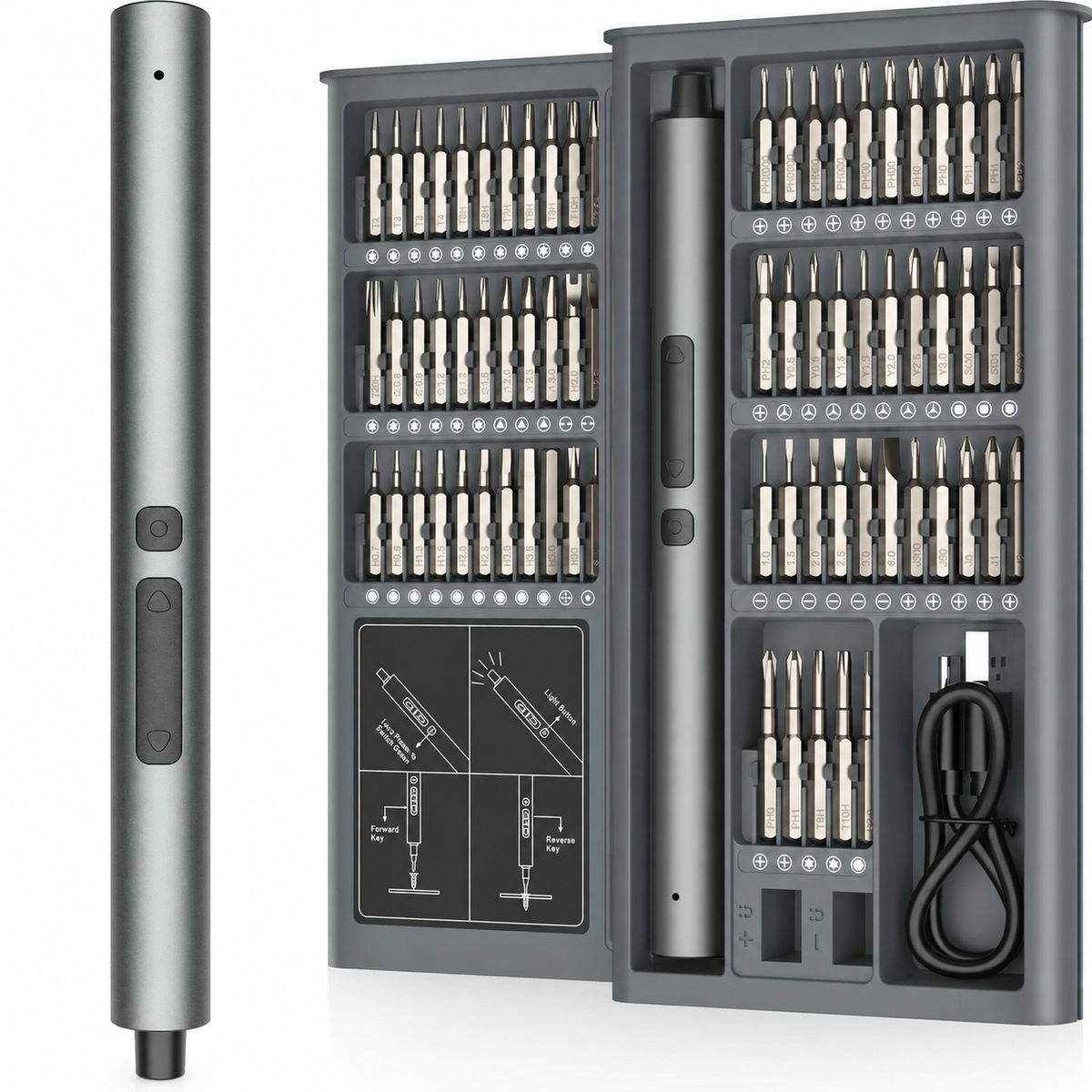 75-in-1 Precision Electric Screwdriver Set for Electronics Repair
