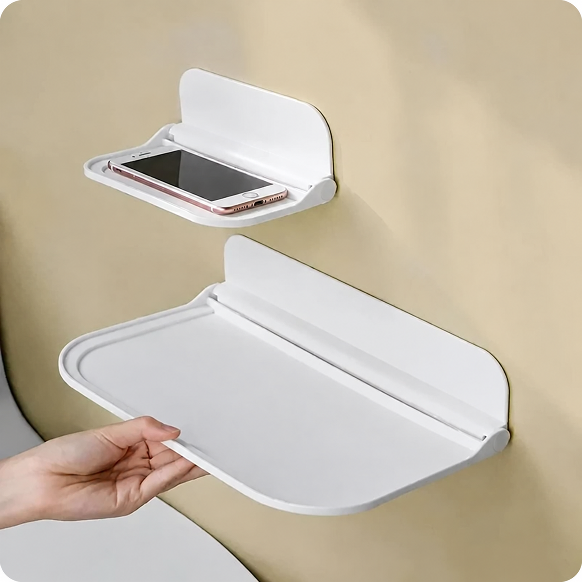 Foldable Wall-mounted Shelf for Smarter Small-Space Storage