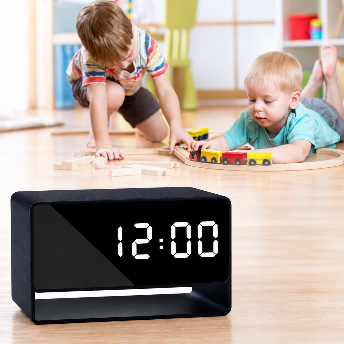 Hidden WiFi Alarm Clock Camera 1080P HD Discreet DVR