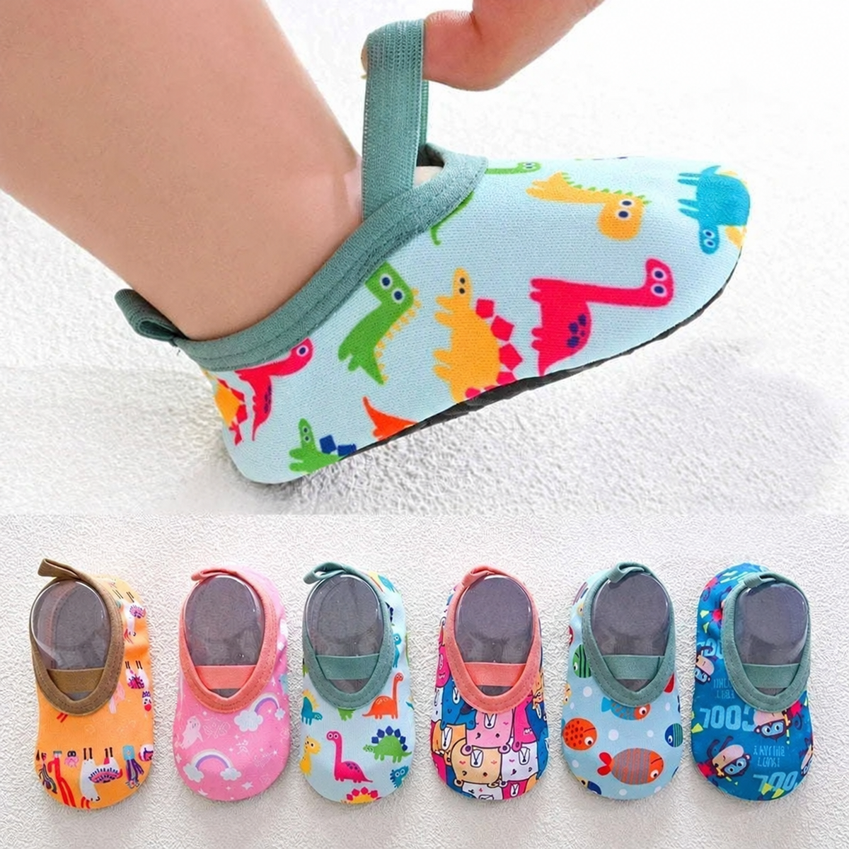 Baby & Toddler Water Shoes Aqua Socks for Water Play