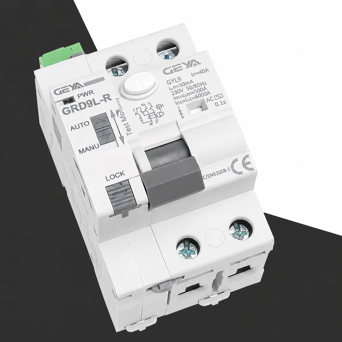 GEYA GRD9L-R Automatic Reclosing RCD Circuit Breaker