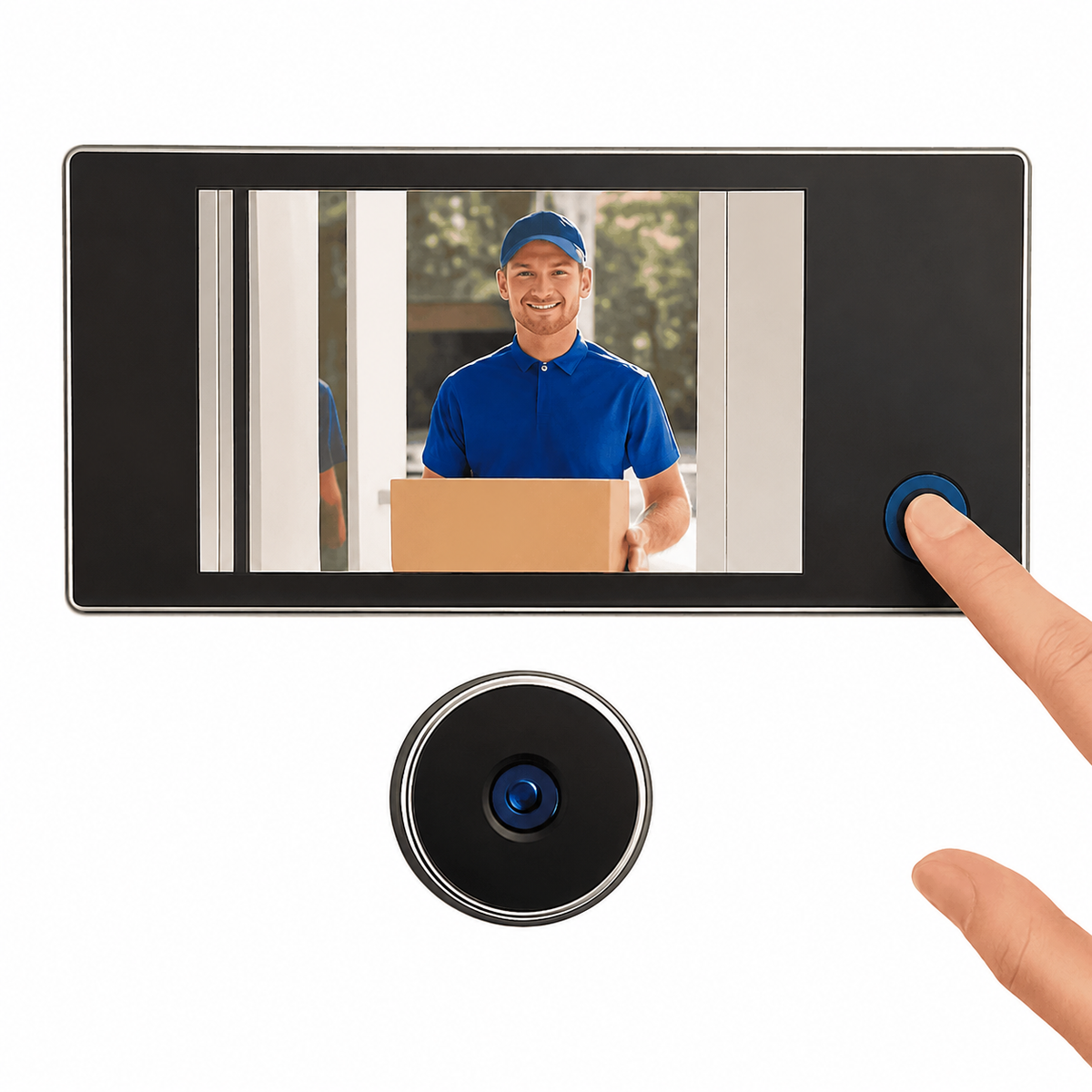 Digital Door Peephole Camera with 3.5" LCD Screen