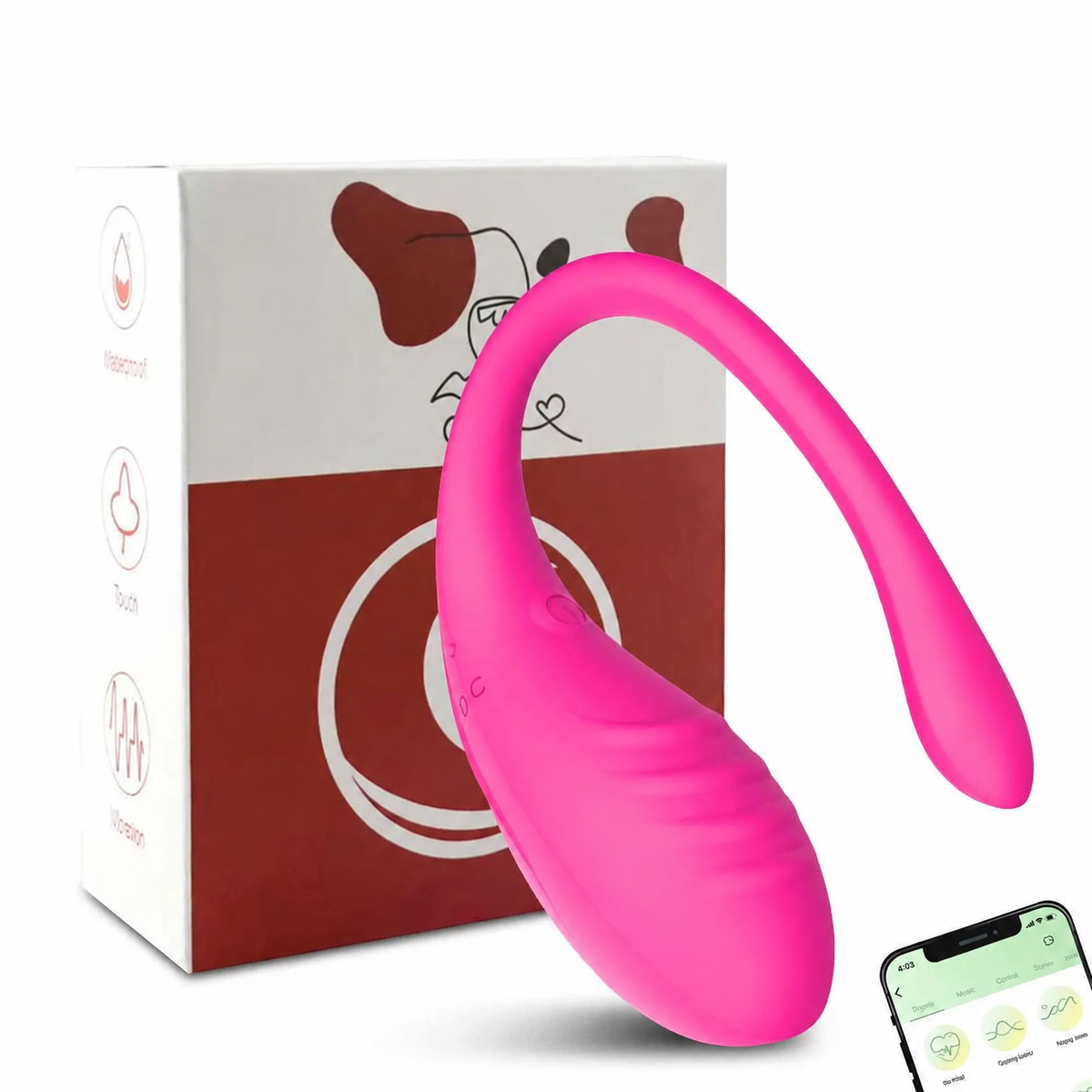 App Controlled Wearable Vibrating Egg with 9 Modes for Couples