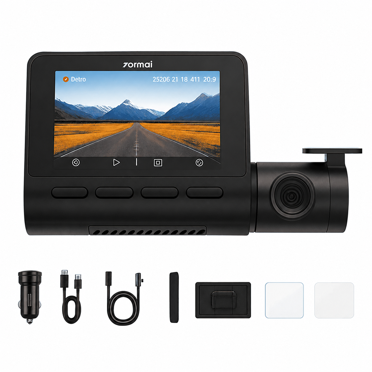 70mai A800SE 4K Dash Cam with GPS, ADAS & Voice Control