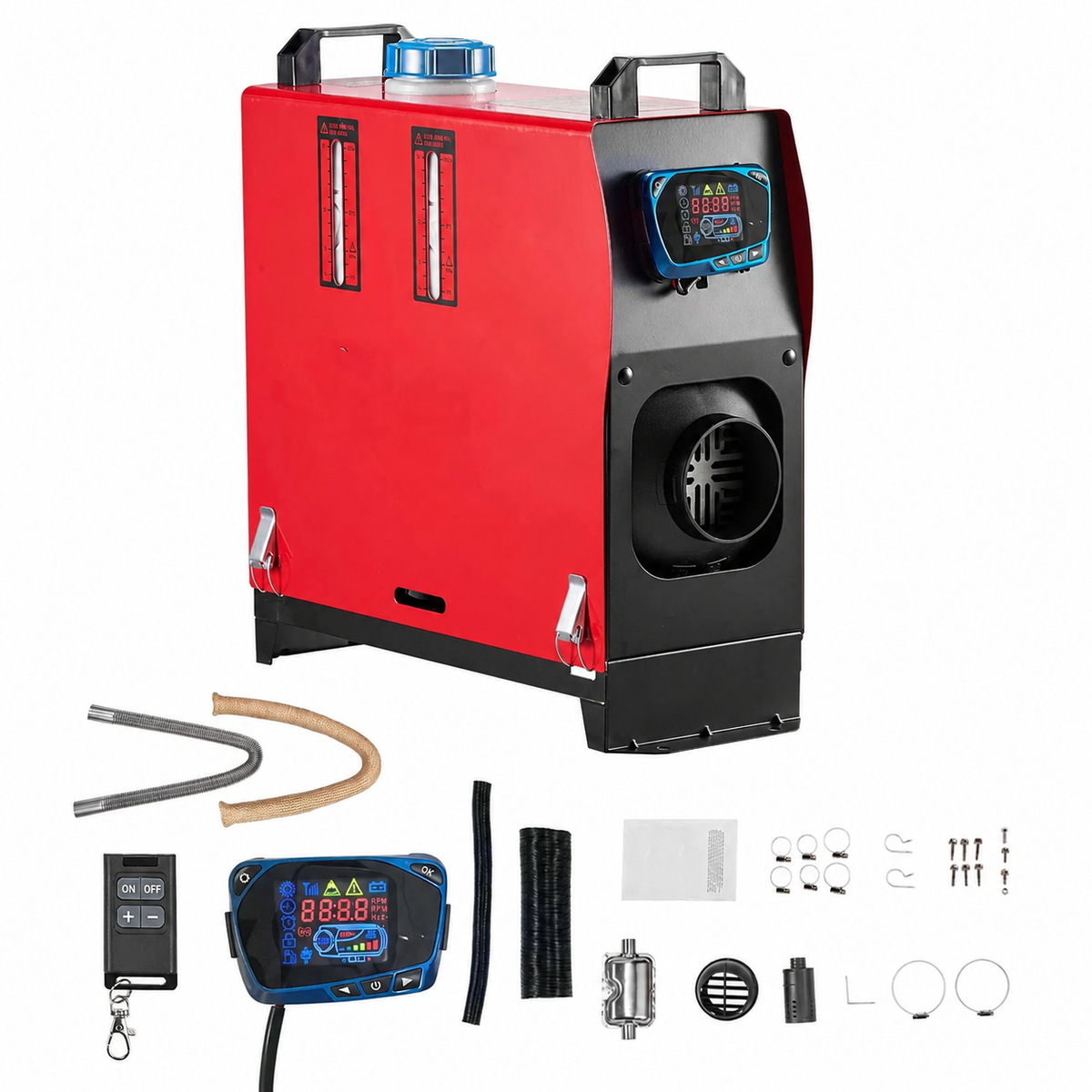 8KW Diesel Air Heater 12V-24V with Remote Control for RV Truck Camper