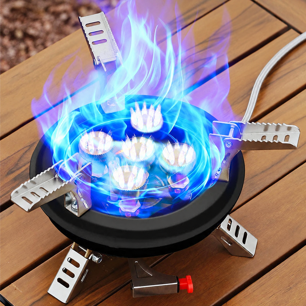 BRS-201A Portable Camping Gas Stove 16000W for Outdoor Cooking