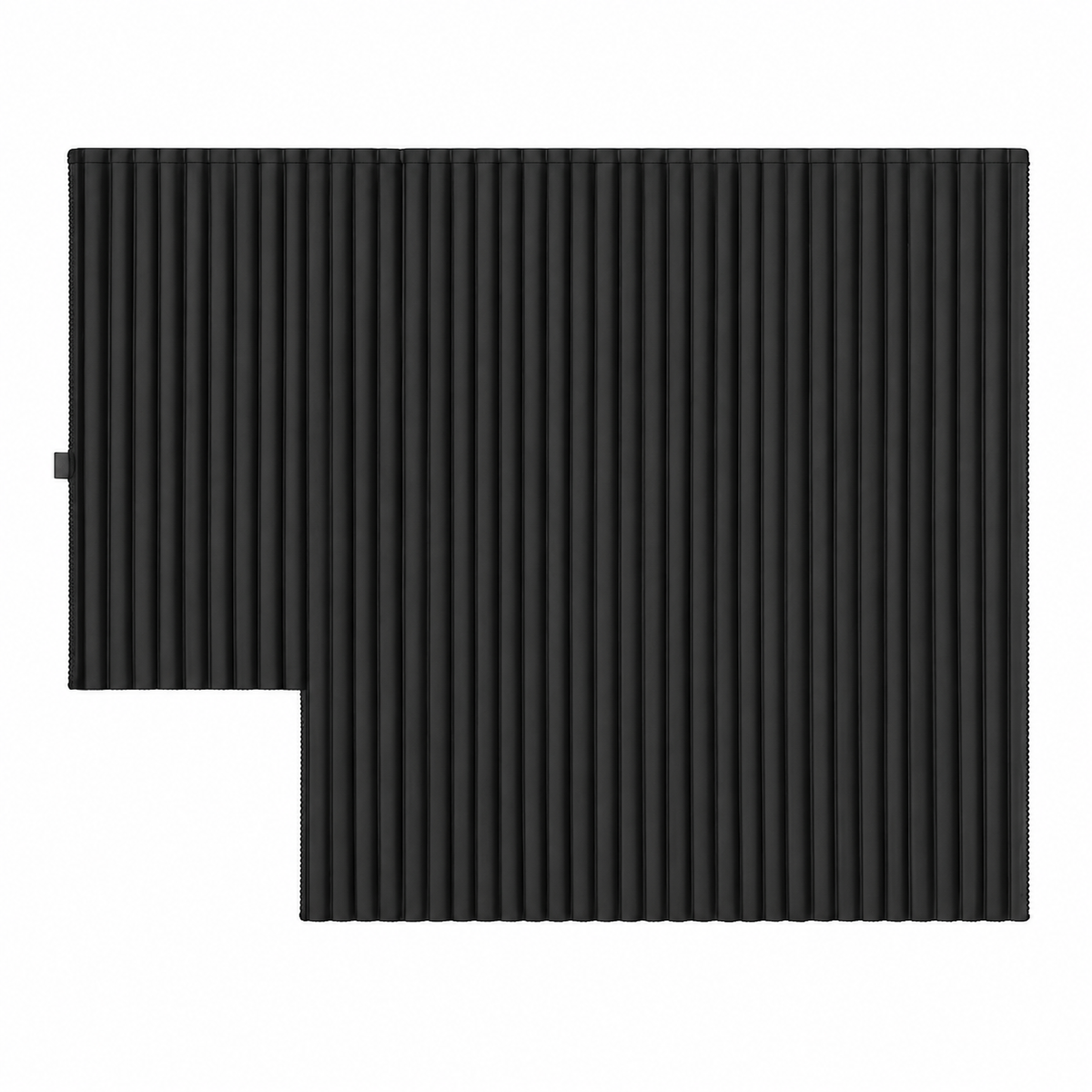 Car Side Magnetic Louver Sunshade Privacy Curtain