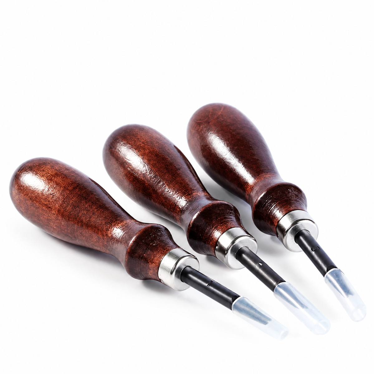 Wooden-Handle Leather Edge Beveler