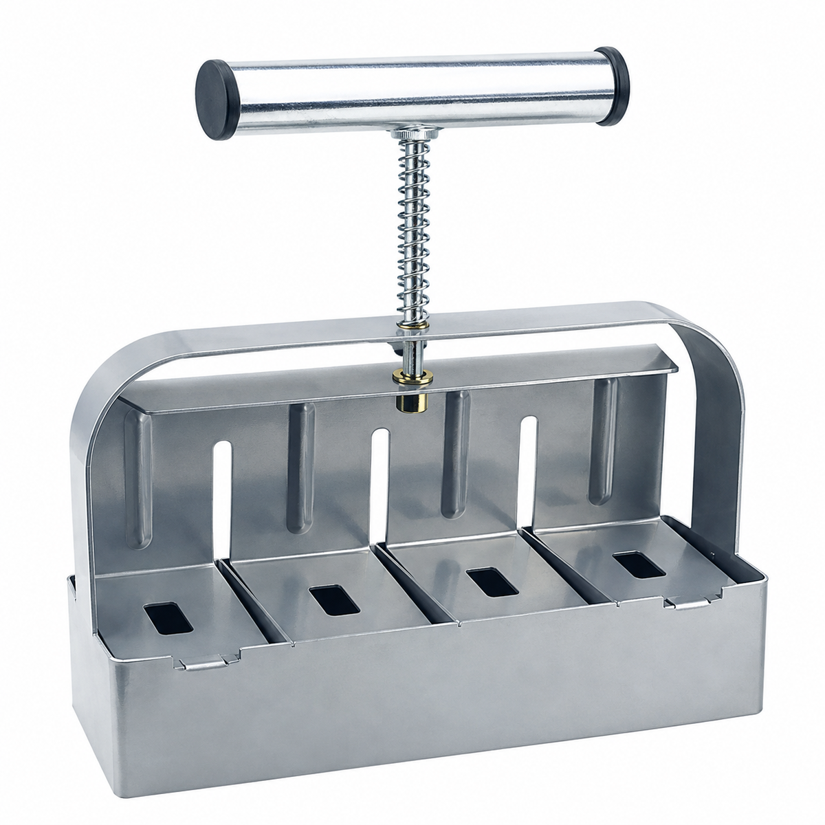 Handheld Seedling 4 Soil Block Maker 2 Inch Soils Blocking Tool Used for Seedling Greenhouse Garden Supplies