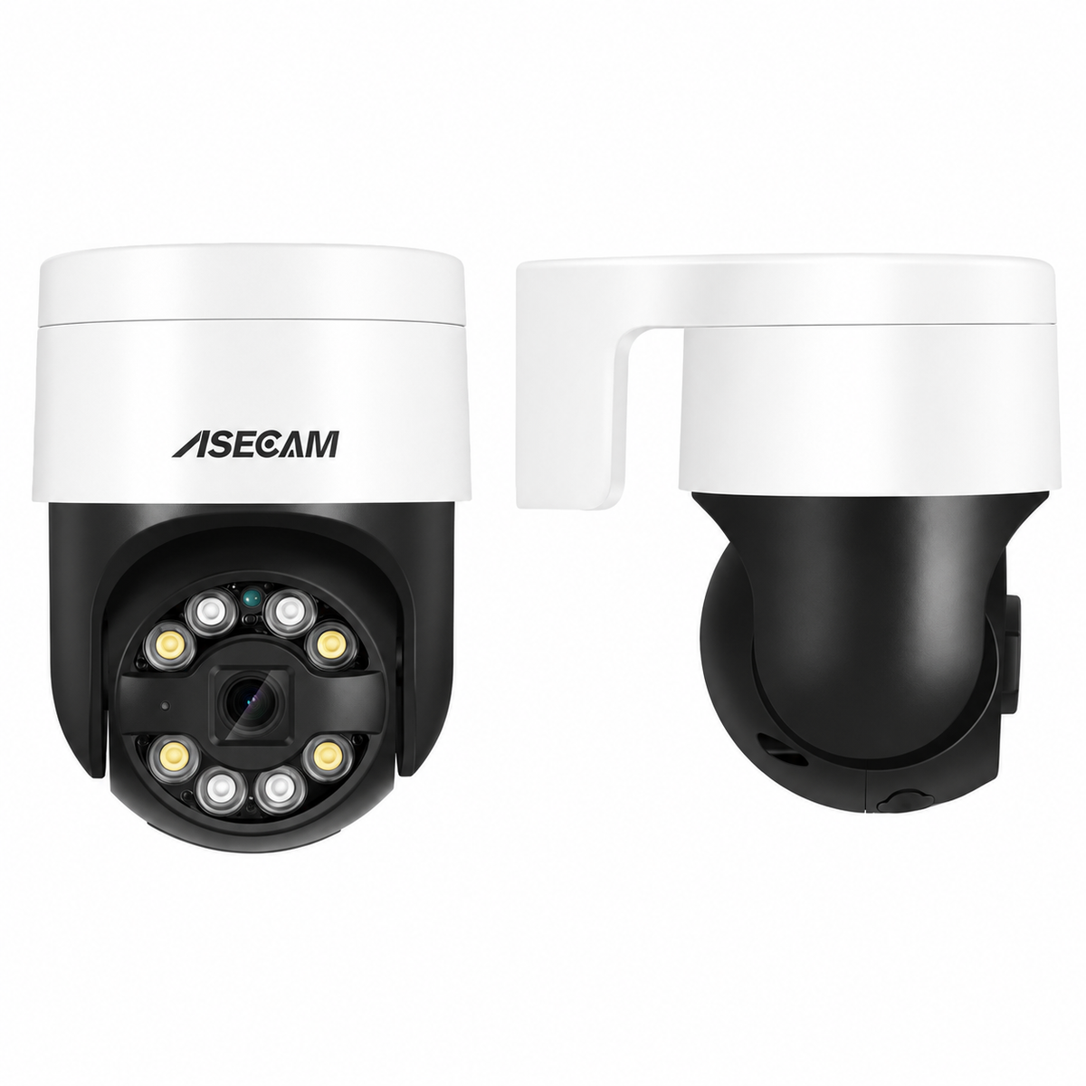 8MP 4K PTZ IP Security Camera with Face Detection, Audio, PoE and Color Night Vision