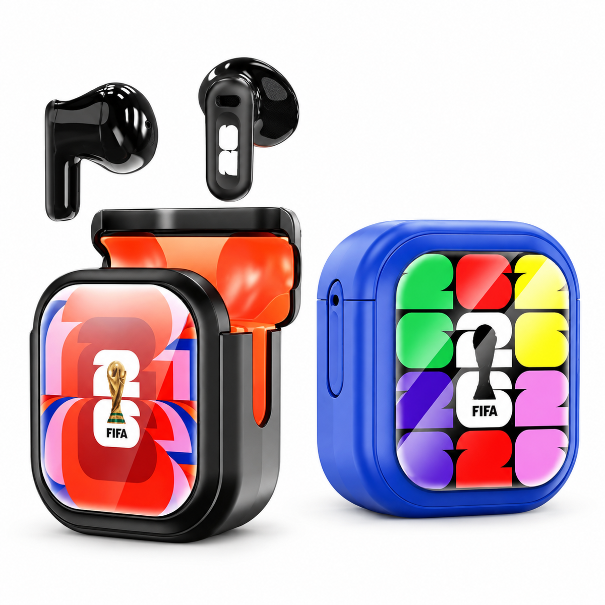 TWS Wireless Earbuds Bluetooth 6.0 ENC Noise Cancelling