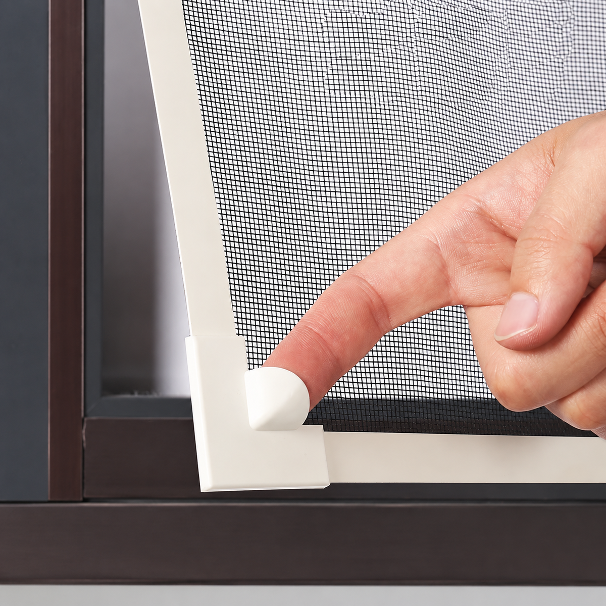 Removable Magnetic Window Insect Screen Kit