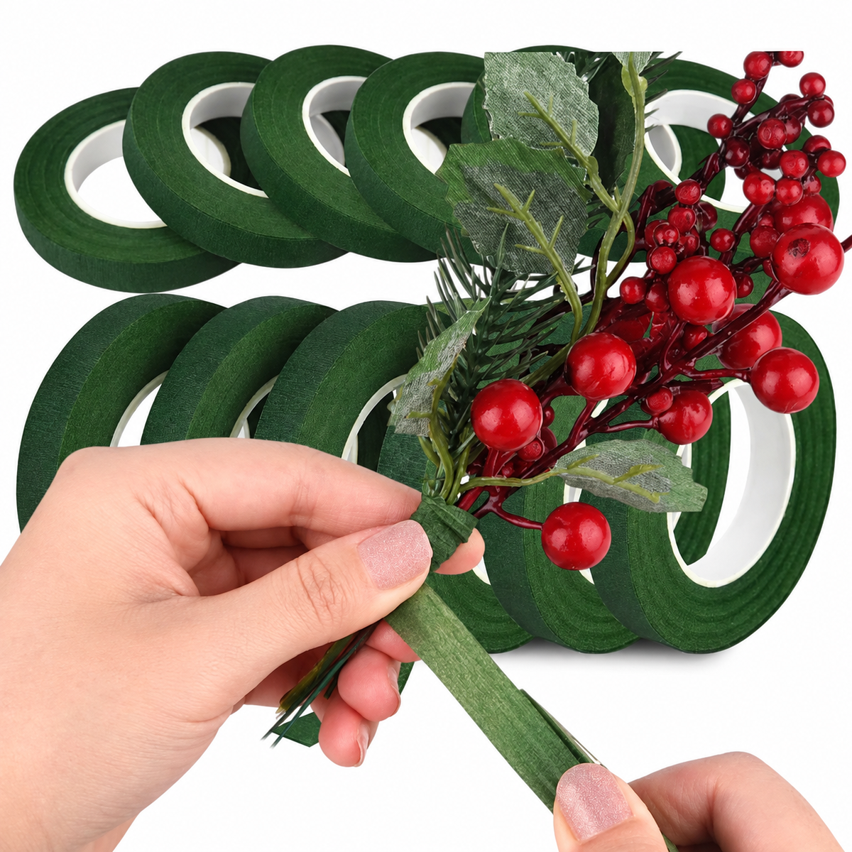 12 mm Floral Stem-Wrapping Tape – Roll Options