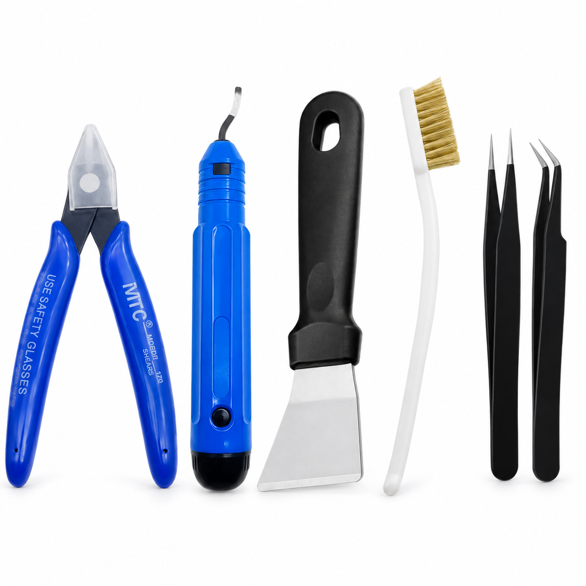 6-Piece 3D Print Cleanup Tool Kit