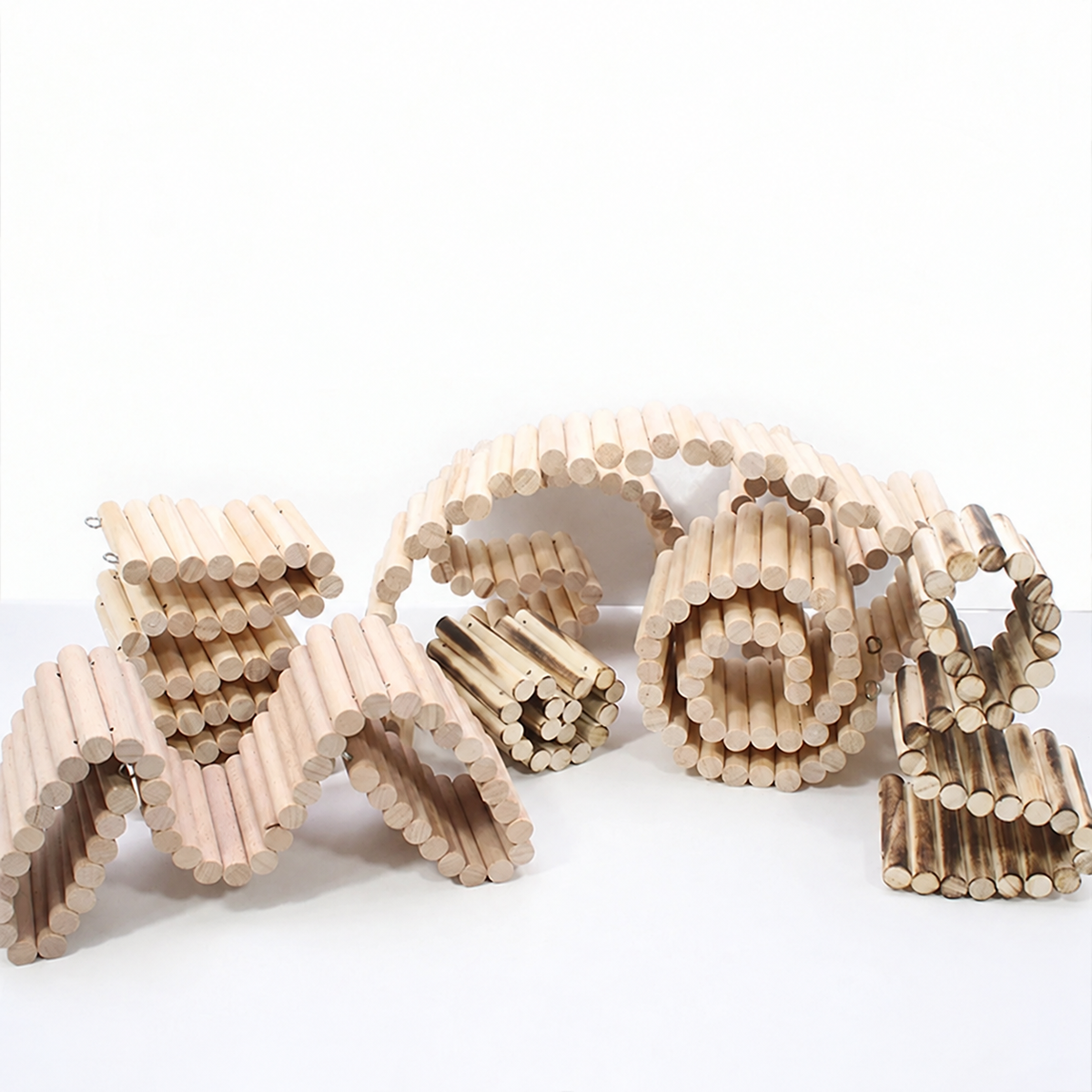 Bendable Wooden Small-Pet Bridge
