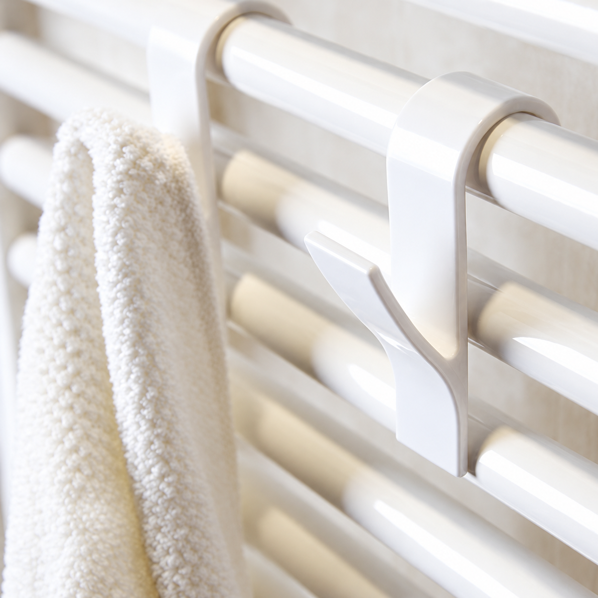 Radiator Towel Hooks – 2, 4 or 6 Pieces