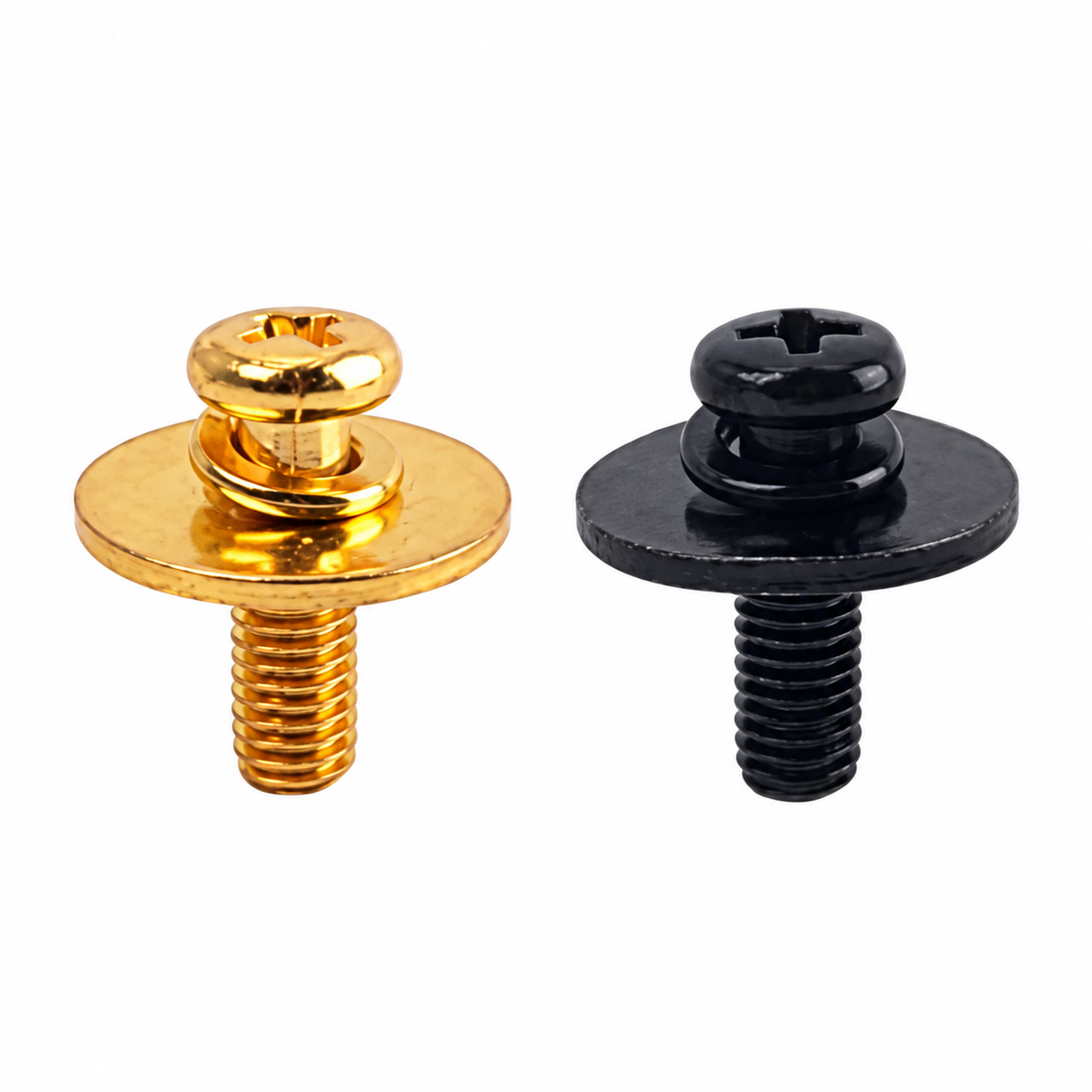 10 Metal Drum Lug Mounting Screws, 1.9 cm