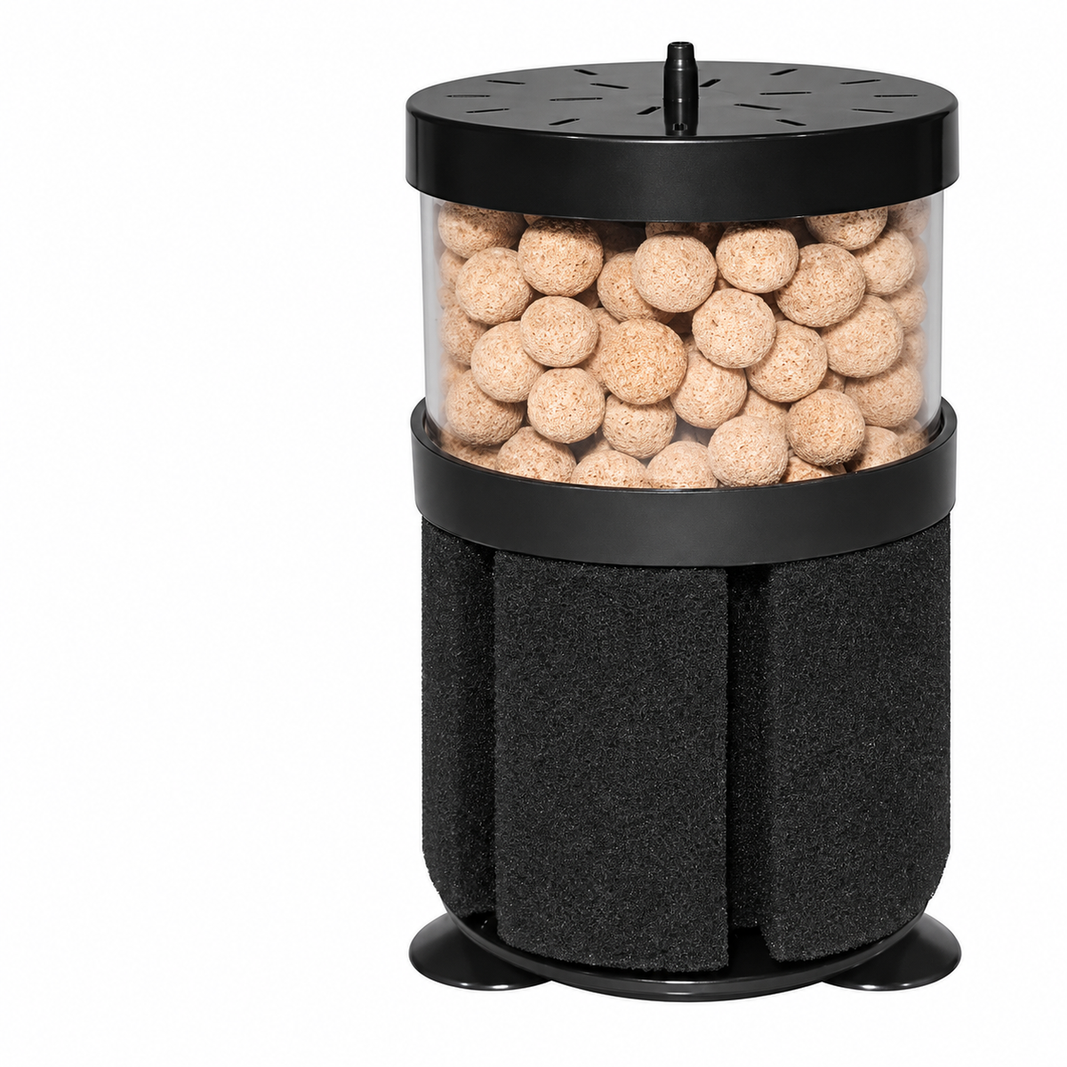 Air-Driven Aquarium Sponge Filter and Replacement Media