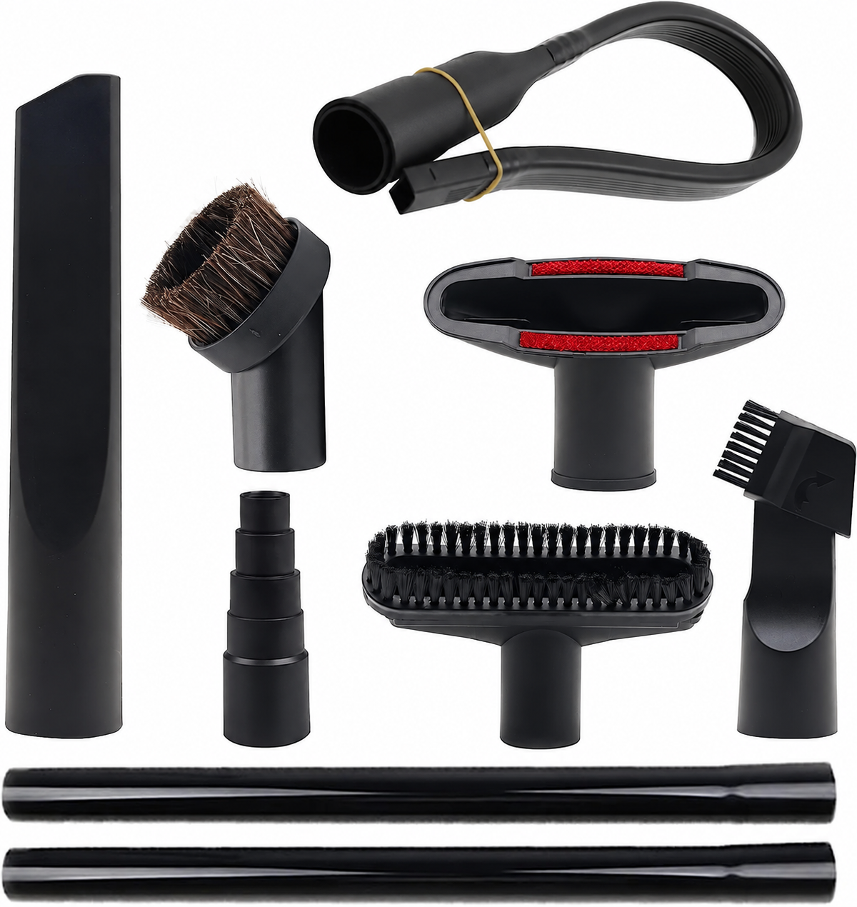 Vacuum Attachment Kit with Adapter and Extension Tubes