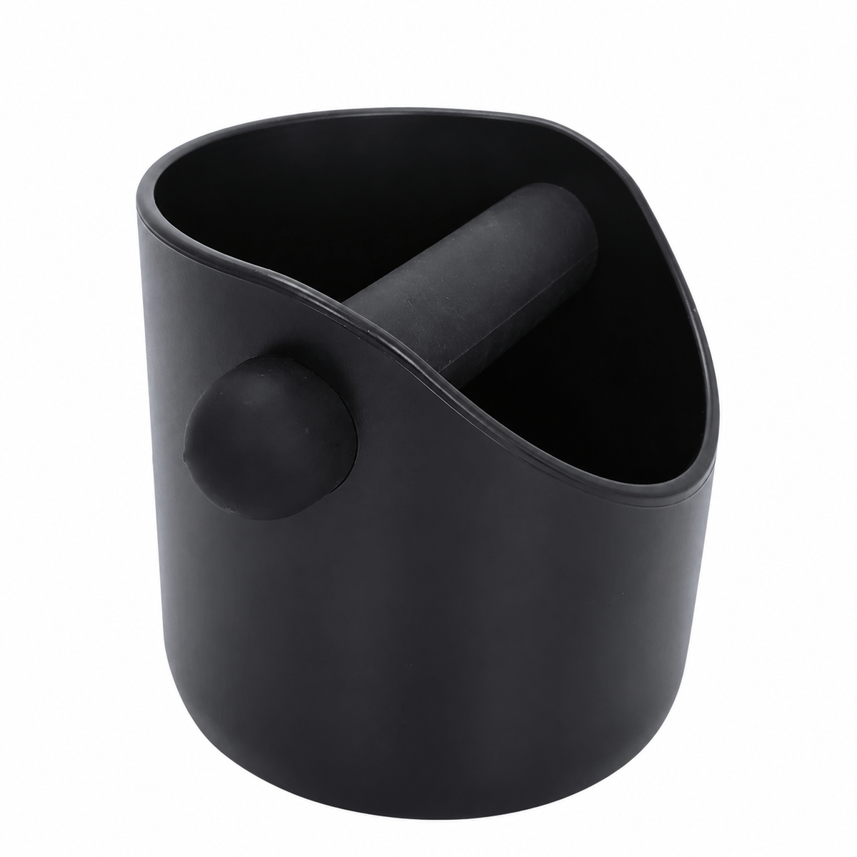 Espresso Coffee Knock Box, Black
