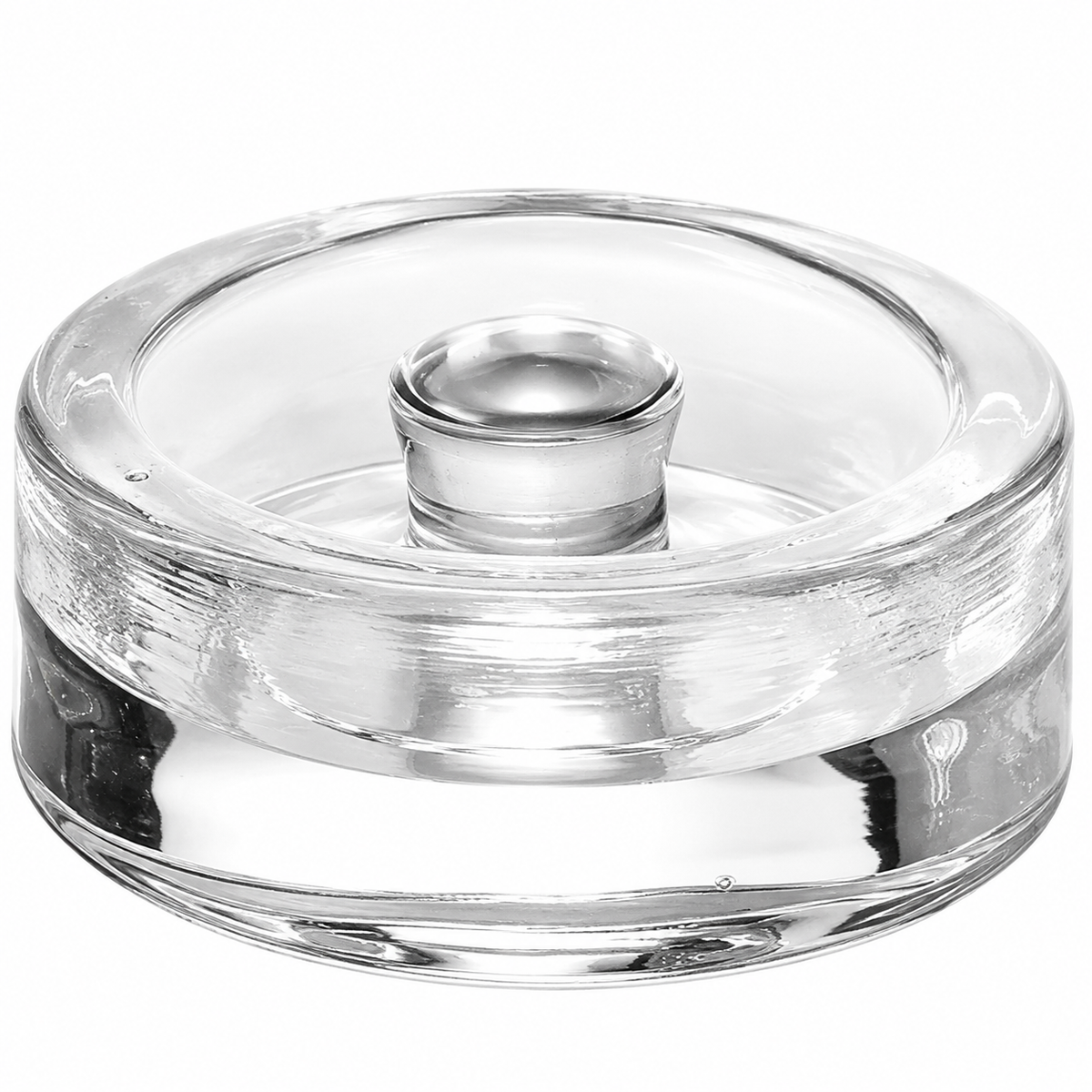 Clear Glass Fermentation Weight with Handle