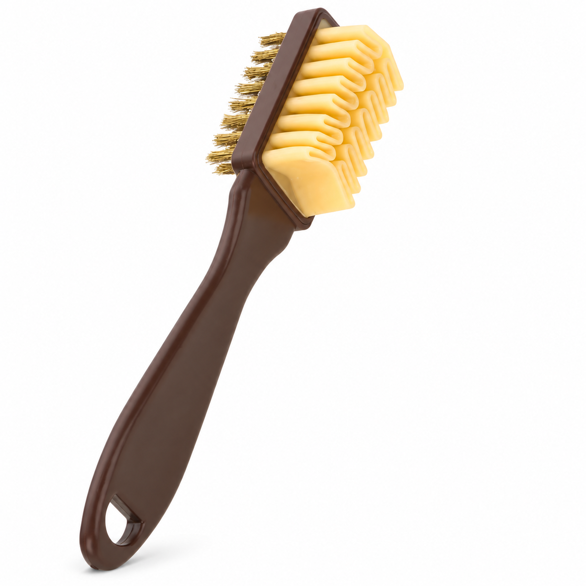 Dual-Surface Suede and Nubuck Shoe Brush