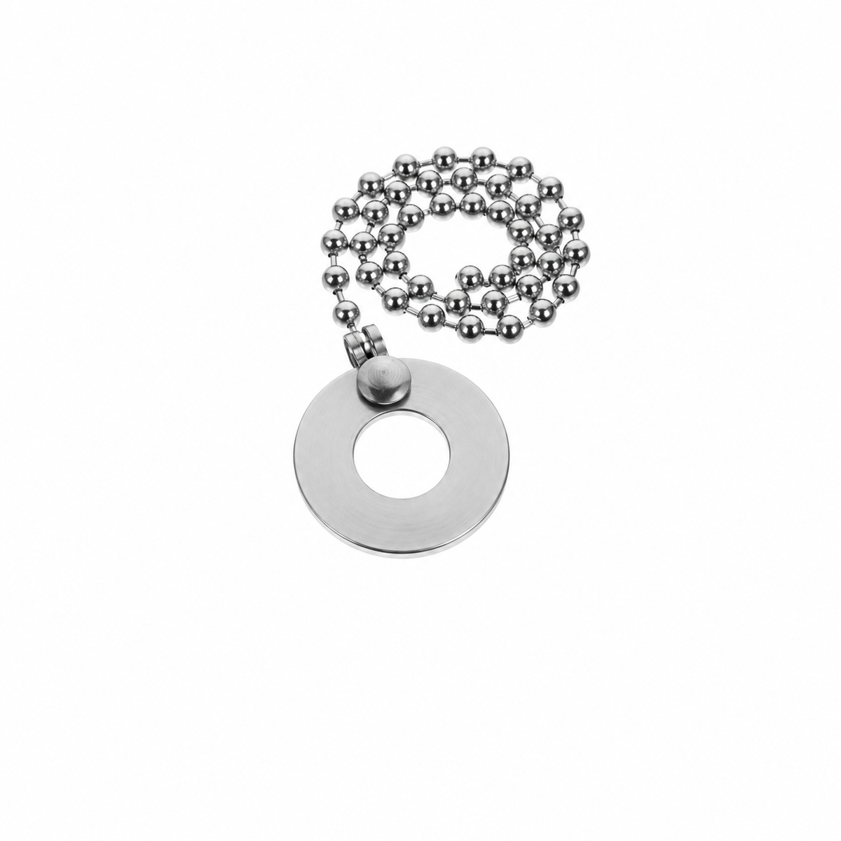 Stainless-Steel Cymbal Sizzler Chain, Silver