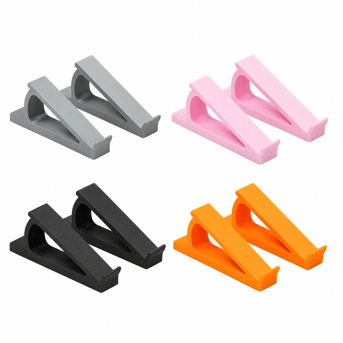 Pair of Plastic Keyboard Risers