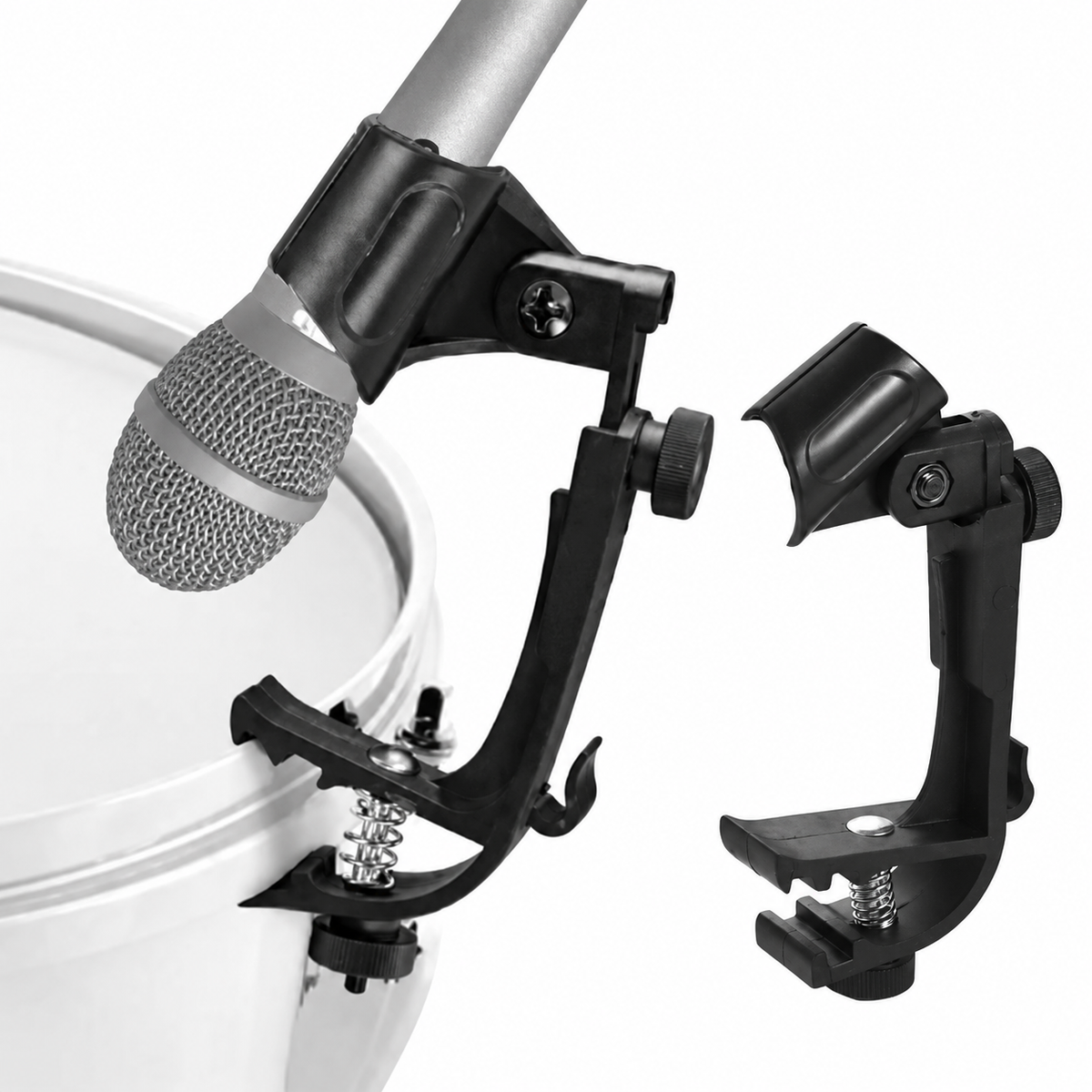 Adjustable Drum-Rim Microphone Clamp
