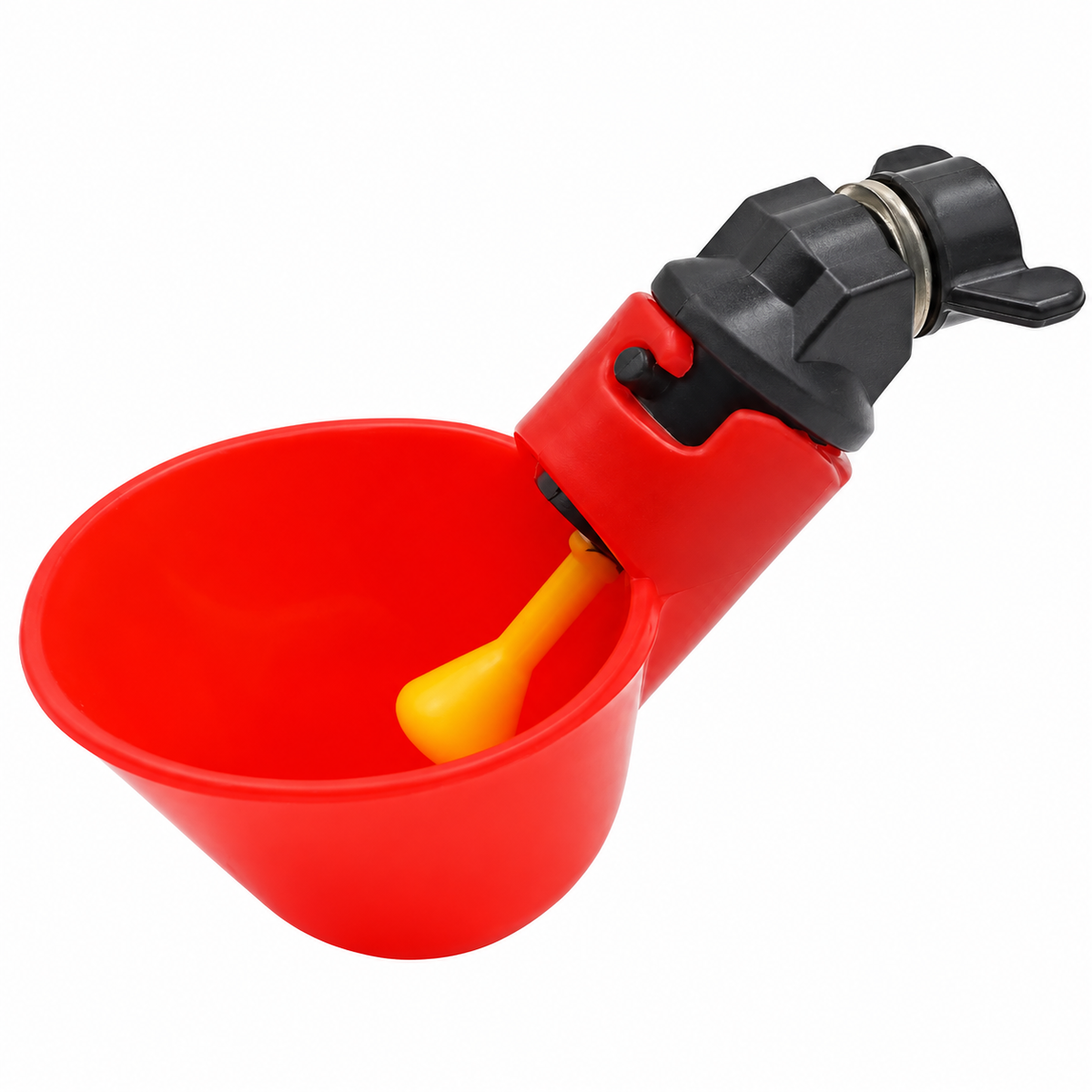 Peck-Operated Poultry Drinking Cups, Style and Pack Options