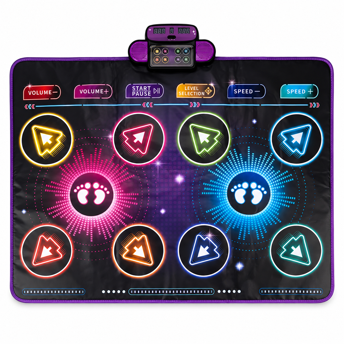 Electronic Dance Mat with Single or Two-Player Options