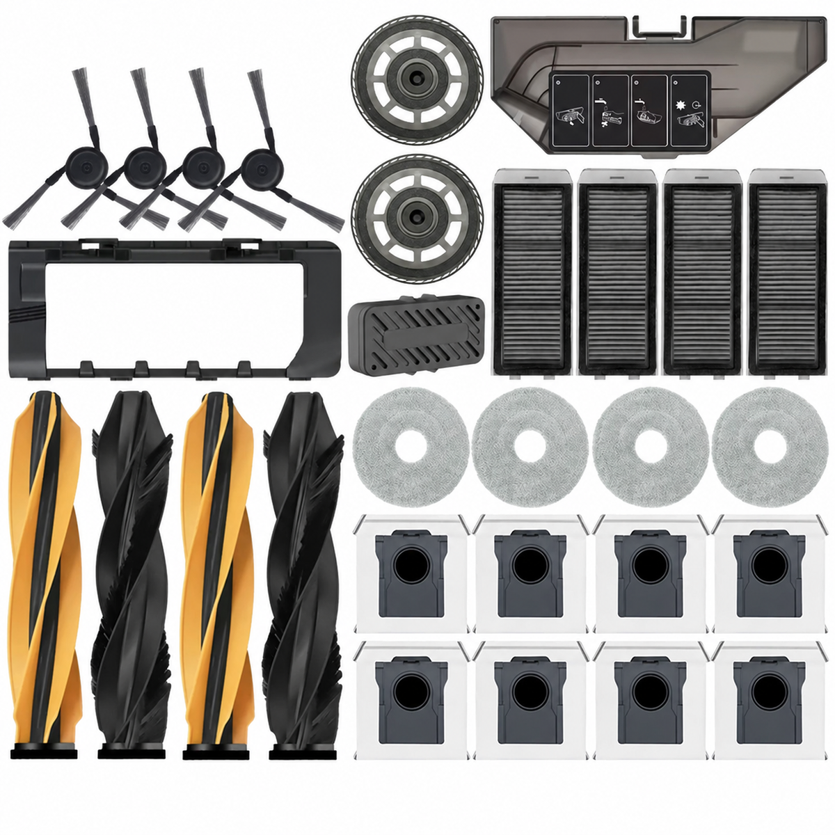 Robot Vacuum Replacement Brushes, Filters and Mop Accessories
