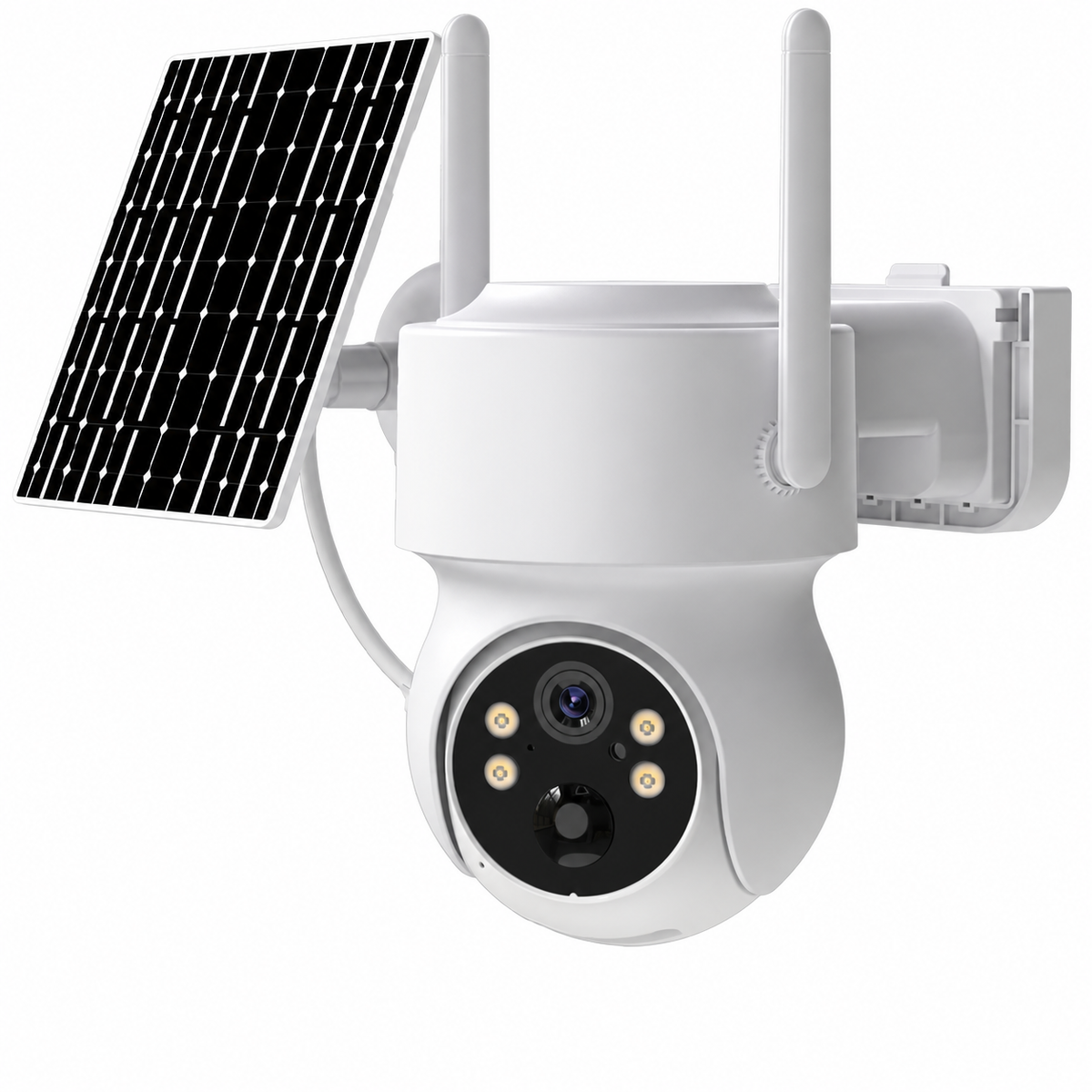 Solar-Charged Wi-Fi PTZ Camera with App Viewing