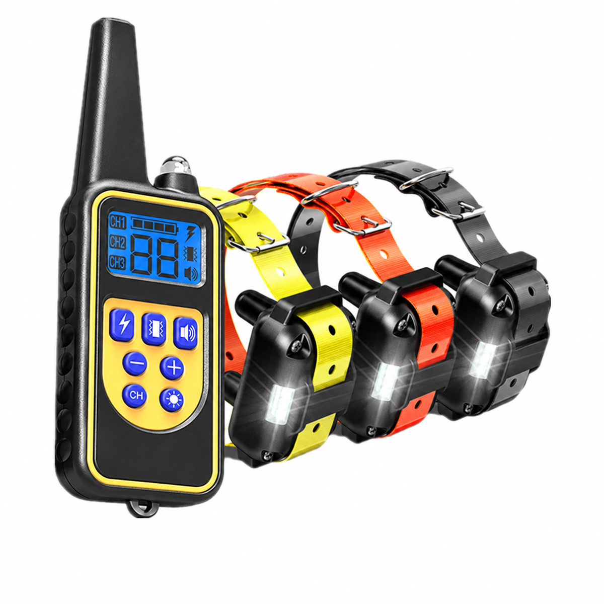 Remote Dog Training Collar with Tone, Vibration and Static Modes