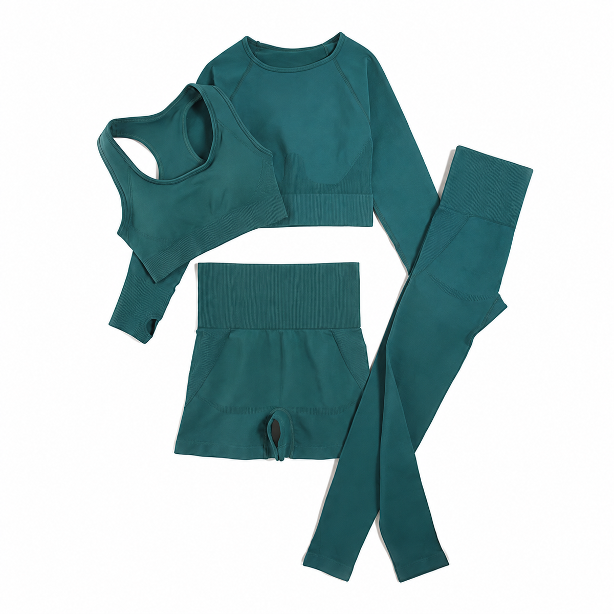 Women's Seamless Yoga Clothing – Set Options