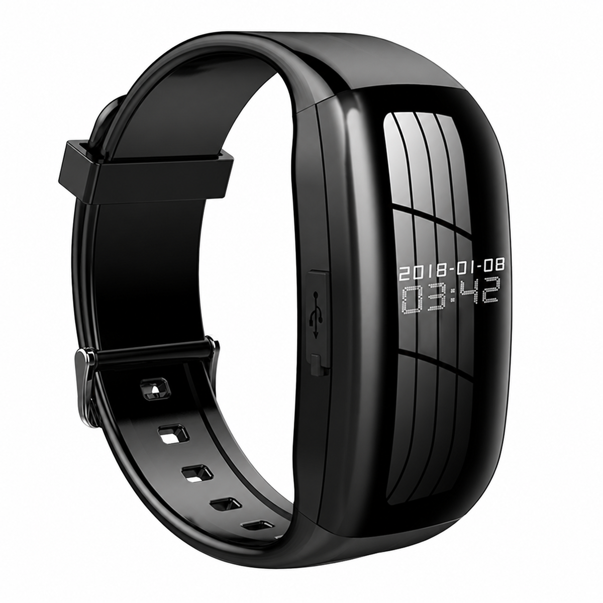 Wristband Video and Voice Recorder – 8 to 256 GB Options