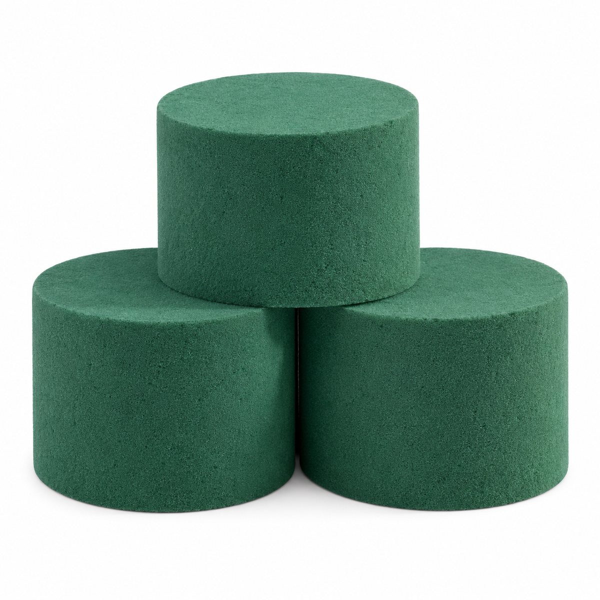 Wet Floral Foam Cylinders, 3 Pack