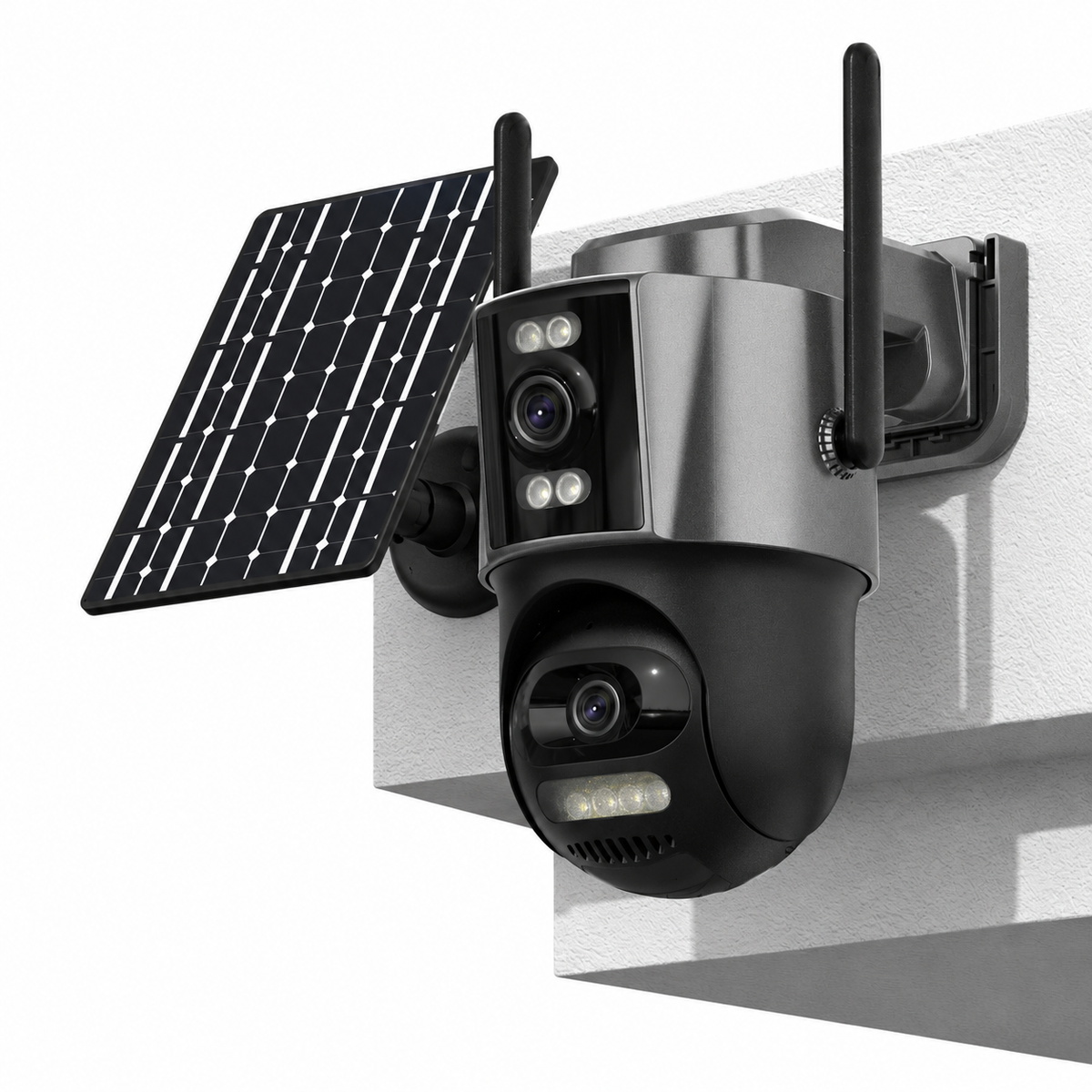 4G Solar Security Camera with Adaptive Recording
