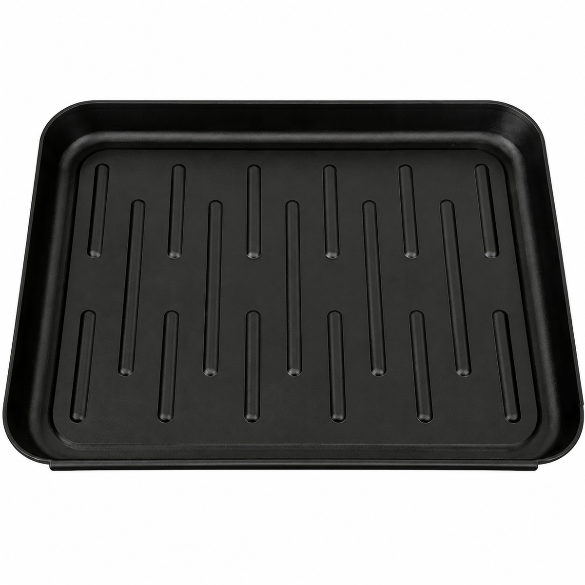 Raised-Edge Plastic Boot Tray, Size Options