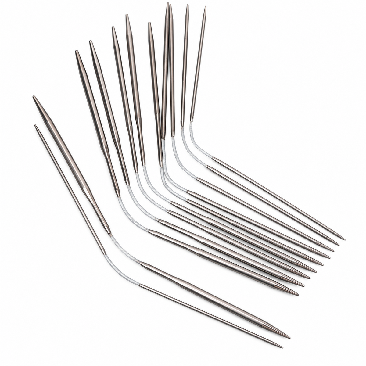 Short Circular Knitting Needles, Size Options