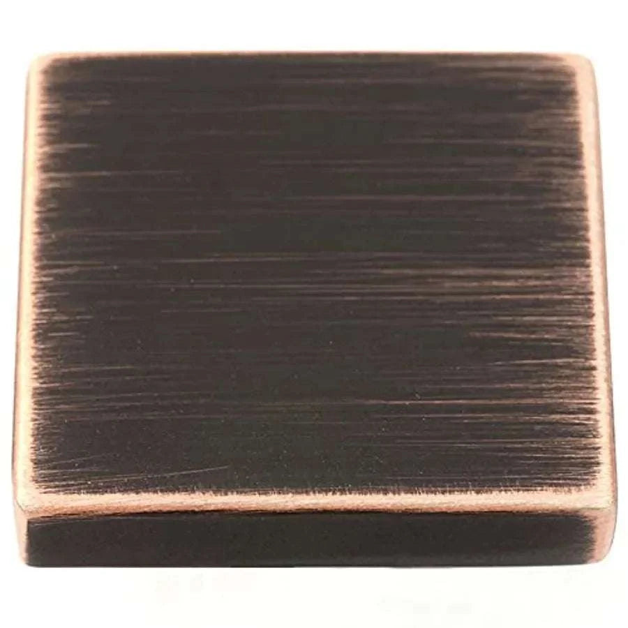 Square Bar Cabinet Handles 5 Inch (128mm) Hole Spacing, 10-Pack-United States / BrushedNickel