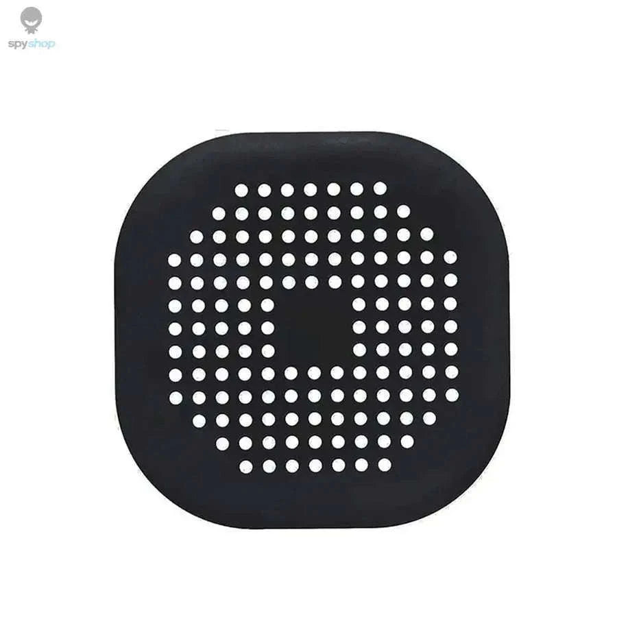 Square Silicone Floor Drain Cover – Anti-Clog Hair Catcher-WHITE / M
