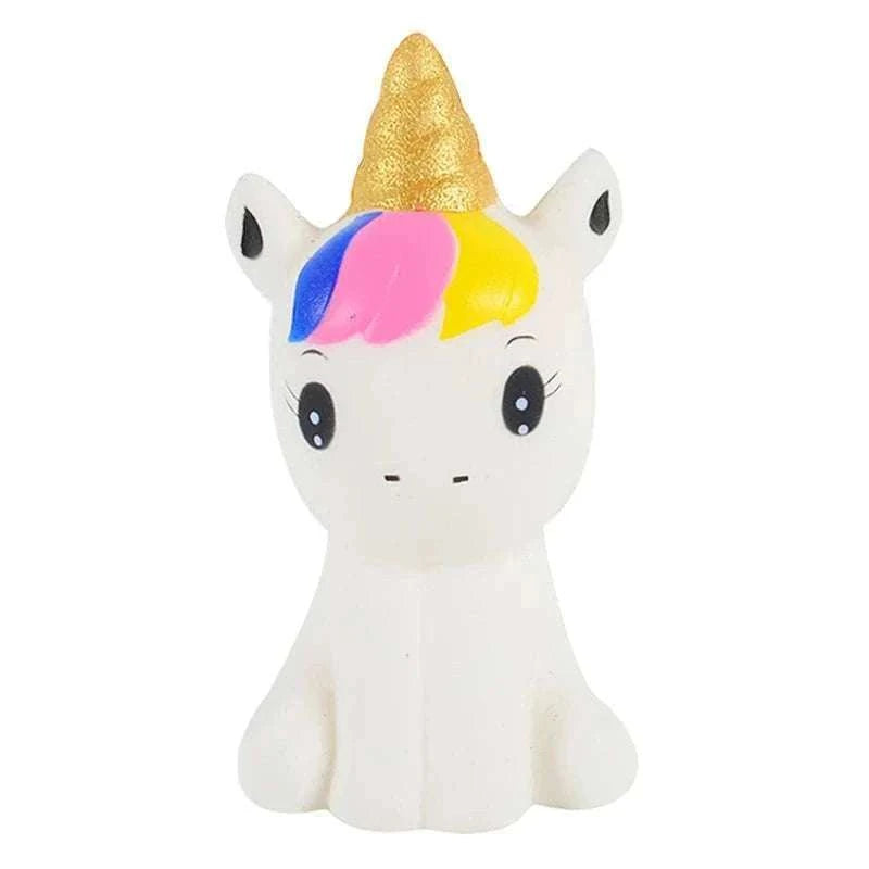 Squishy Cute Unicorn Slow Rising Squeeze Toy-Gold