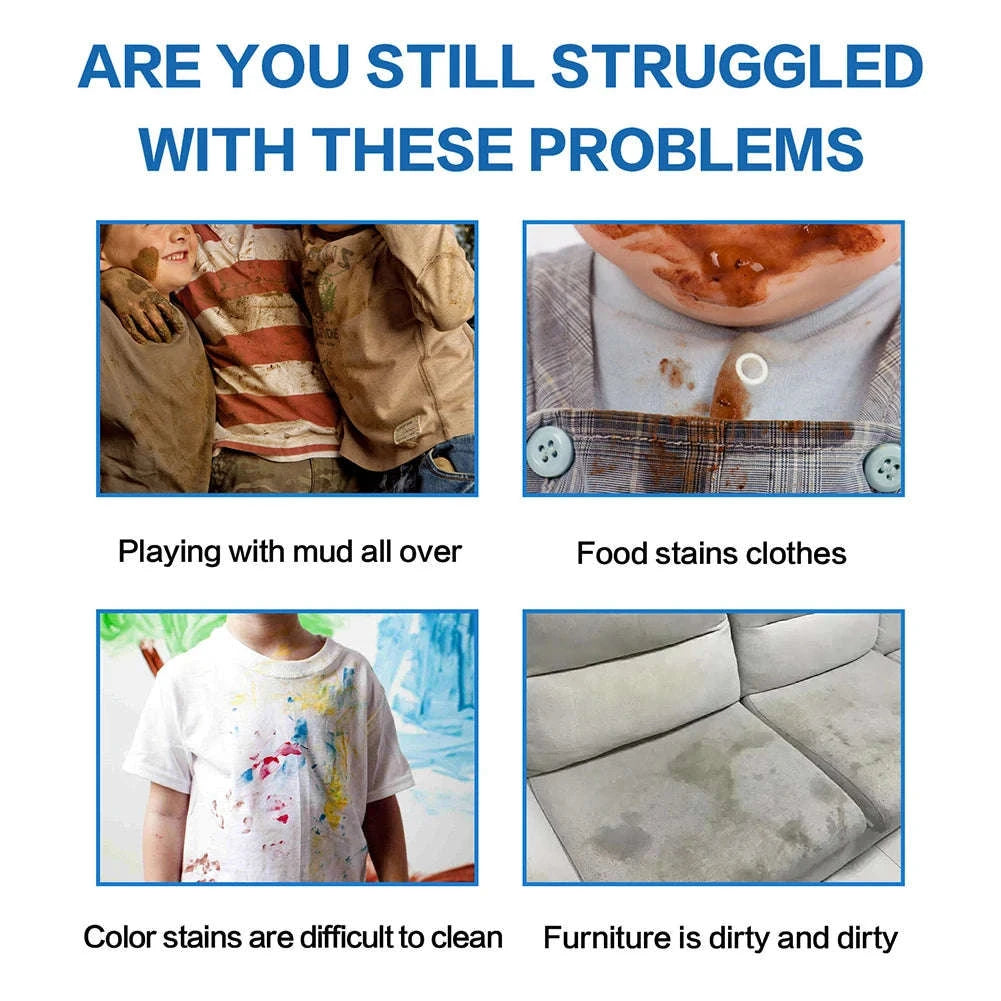 Stain Remover Spray for Clothes – 120ml Fabric Cleaner-1PCS