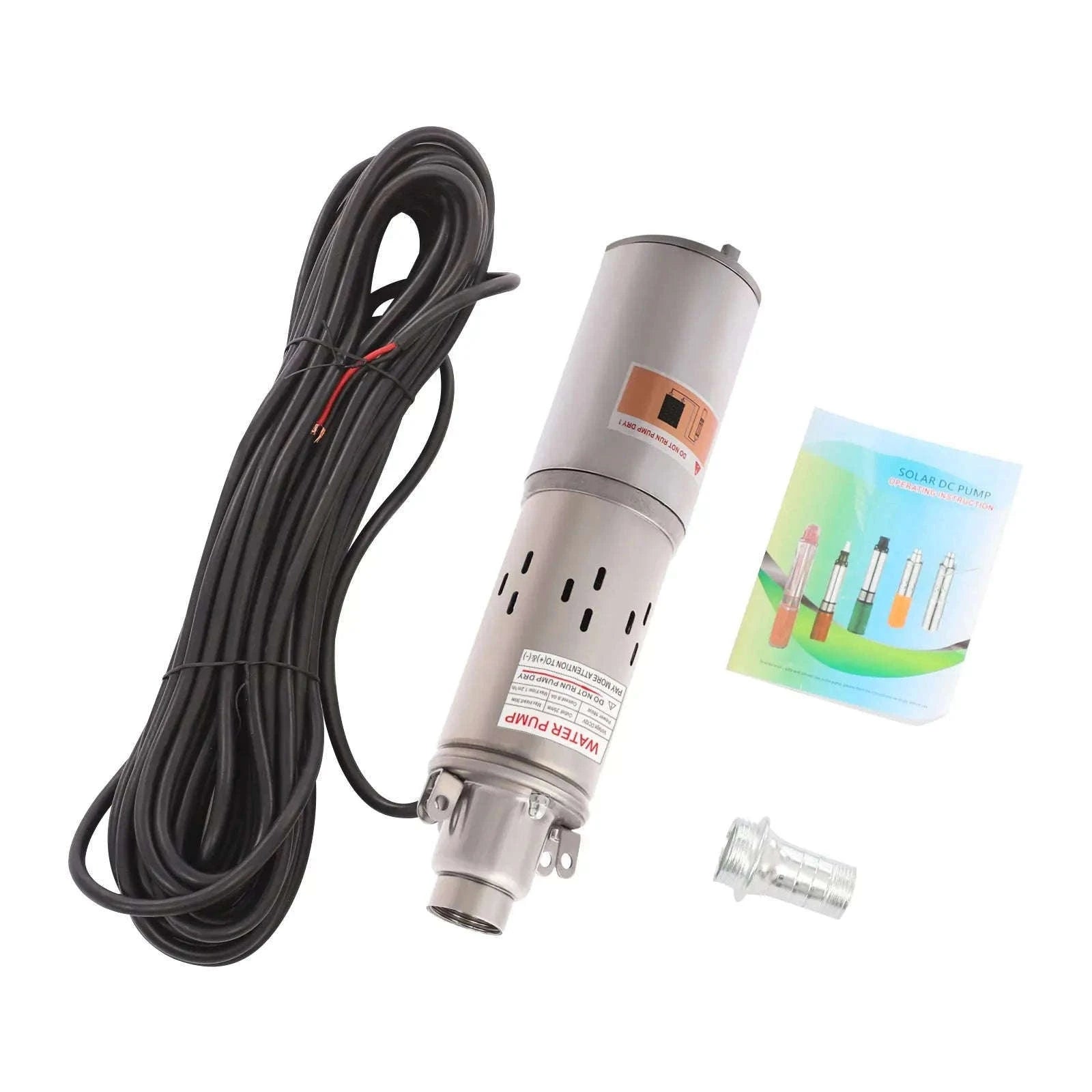 Stainless Steel 12V Submersible Water Pump 180W 263GPH 30m Lift-12V / EU / United Kingdom