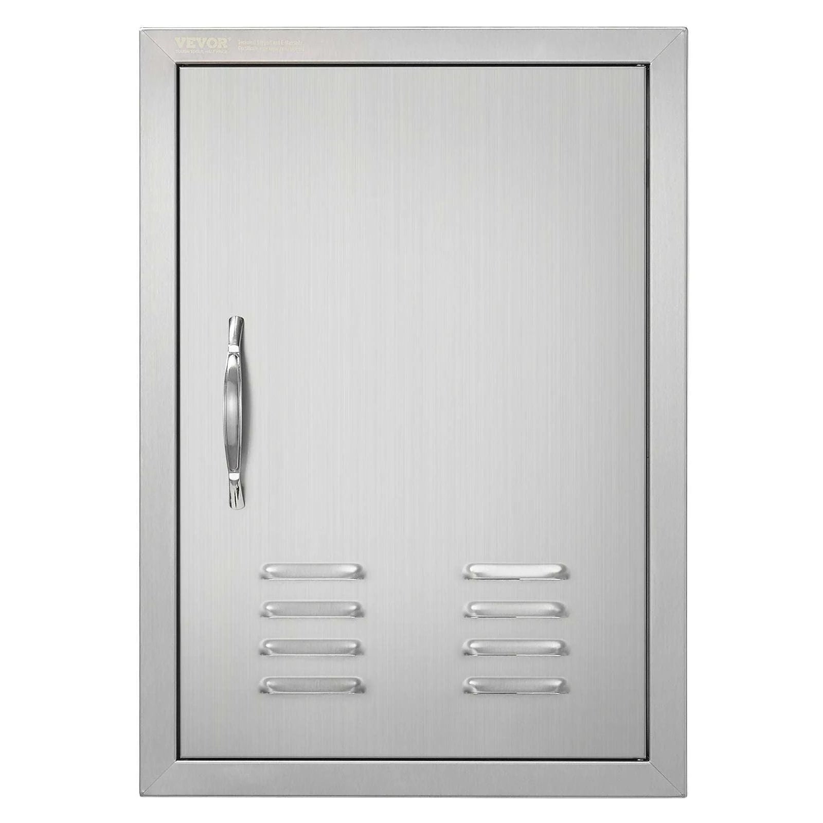 Stainless Steel BBQ Access Door Flush Mount with Reversible Design-14x20in / United States
